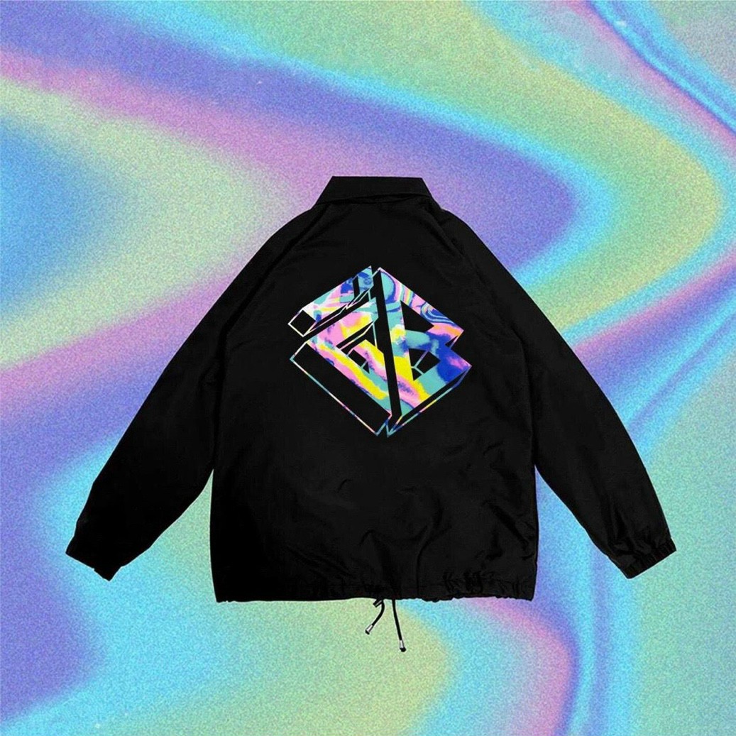 Áo khoác Bomber Jacket Dù Gió 2 Lớp Ký Hiệu - Kiểu Form Rộng Unisex Cặp Nam Nữ [ ẢNH THẬT ] - THIEN HÀ SHOP