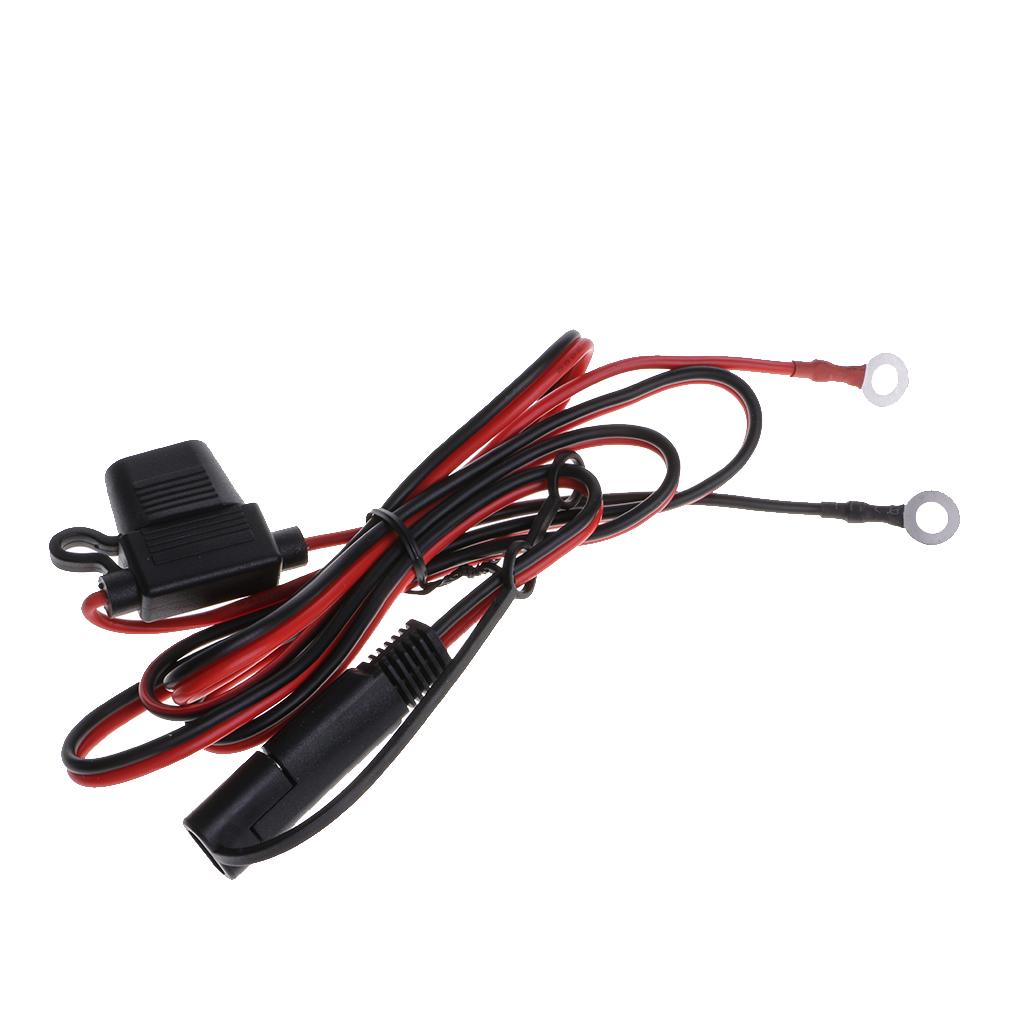 3.1Amp Waterproof Motorcycle USB Charger Kit SAE To USB Adapter for Phones