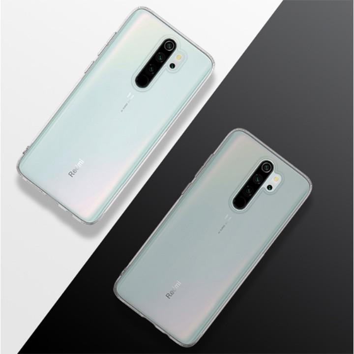 Ốp lưng dẻo silicon trong suốt dành cho Xiaomi Redmi Note 8 Pro