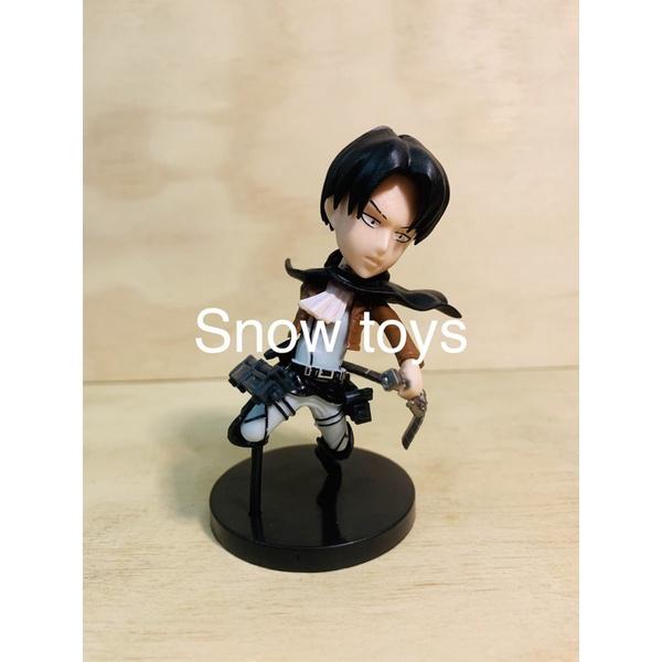 Mô hình Attack On Titan - AOT - Đại chiến Titan - Set 6 nhân vật Eren Mikasa Armin Hange Sasha Levi - Cao 9~10cm