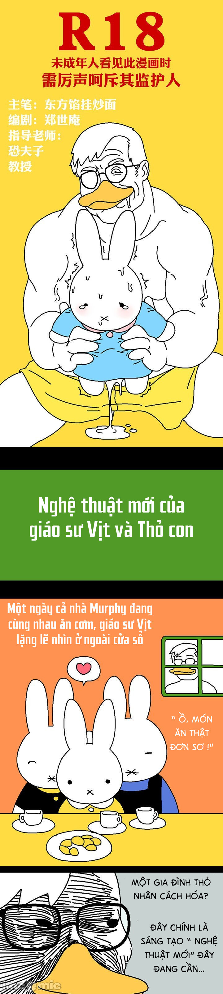 thỏ vịt! sự ra đời của một nghệ thuật mới chapter 1.1 2
