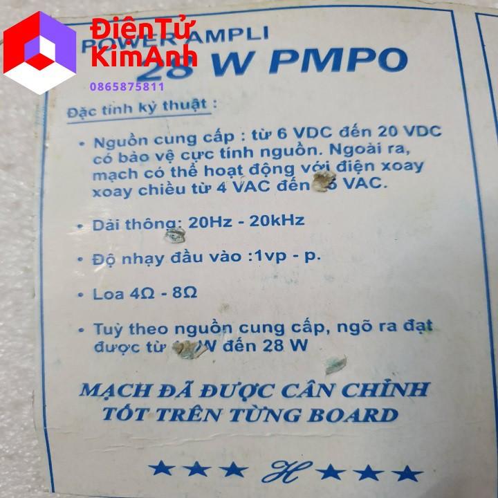 Mạch khuếych đại âm thanh 28w 200