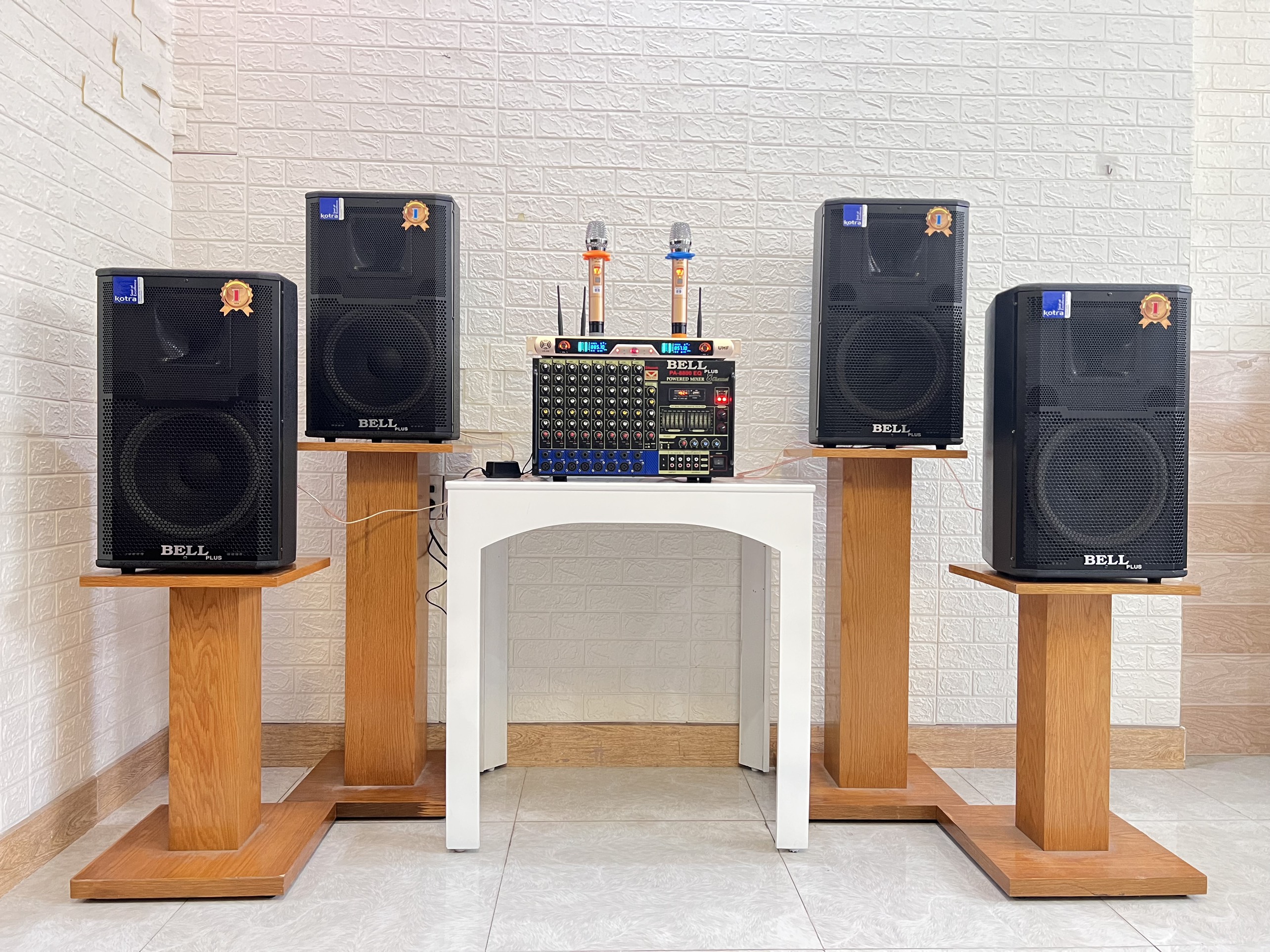 Dàn karaoke và nghe nhạc 4 loa cao cấp BellPlus BBS - 8800