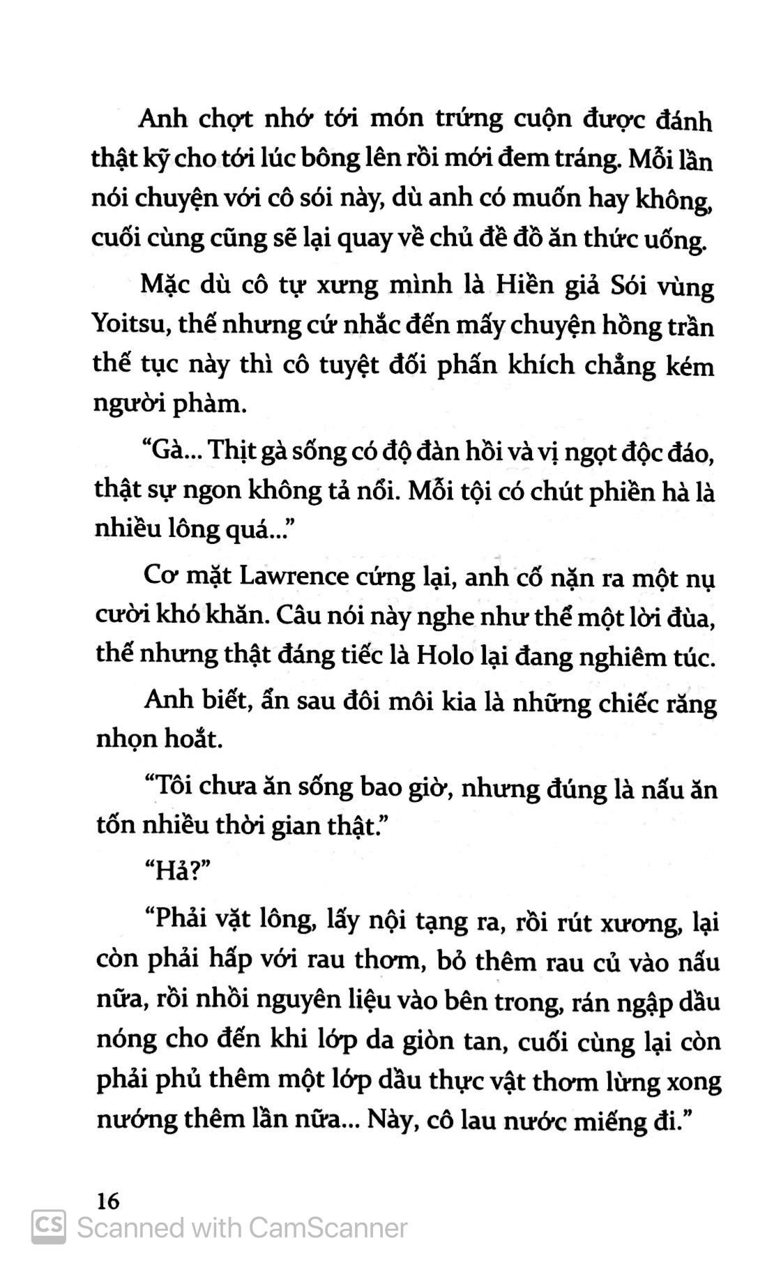 Sách Sói Và Gia Vị (Tập 11)