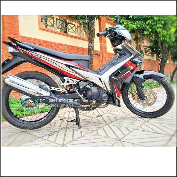 Tem Rời Exciter 2010 Đỏ đen