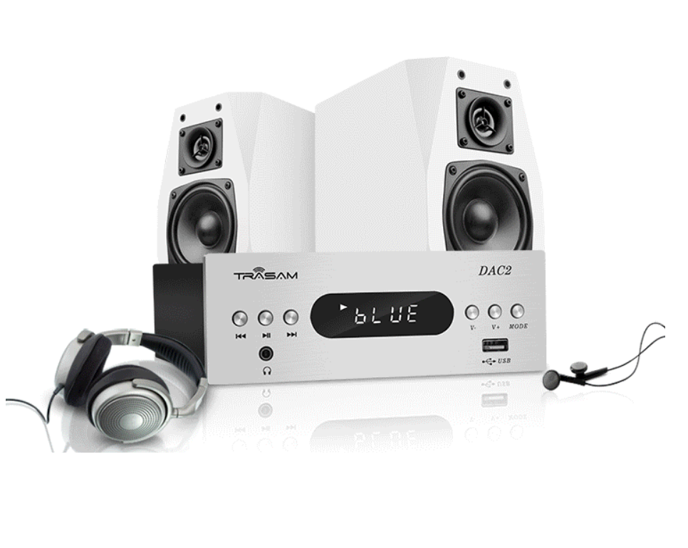 SOAIY Bộ DAC Giải Mã Âm Thanh Bluetooth 32BIT/192KHZ TRASAM DAC2 PRO - Hàng Nhập Khẩu