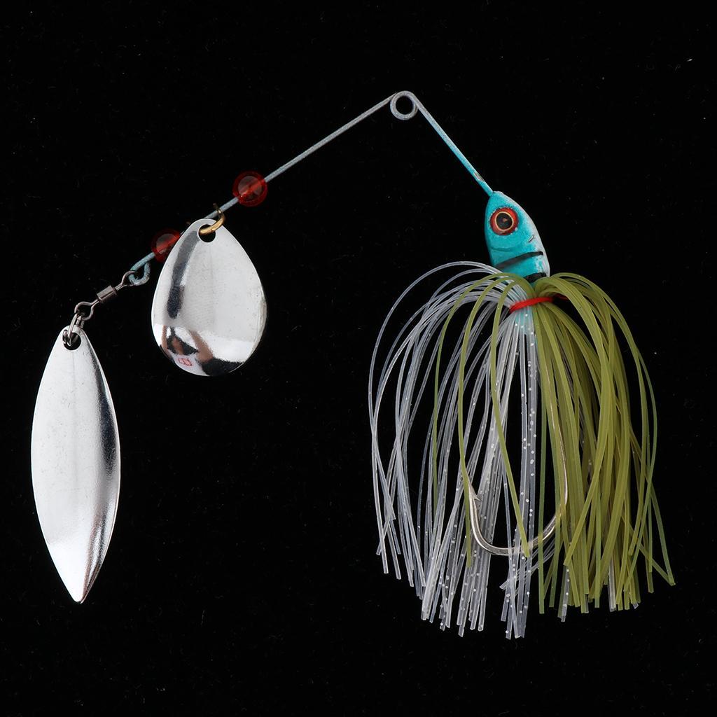 15g Hard Metal Fishing Lure Spinner Bait Spoon Tackle