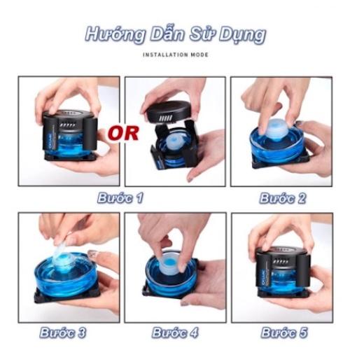 Nước Hoa khử mùi lọc không khí trên ô tô Ocean Blue Luxury