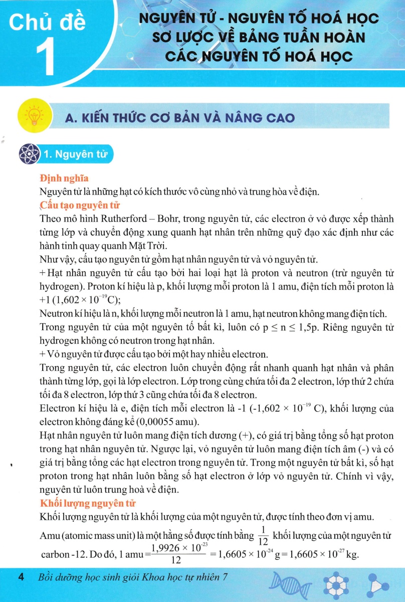 ND - Bồi Dưỡng Học Sinh Giỏi Khoa Học Tự Nhiên 7 (Dùng Chung Cho Các Bộ SGK Hiện Hành)
