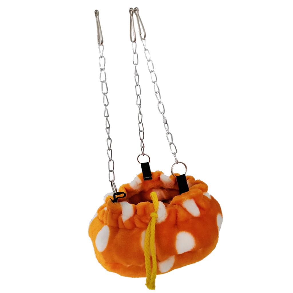Set of 3 Pet Hamster Ferret Rat Squirrel Hammock Small Animals Hanging Swing Toy