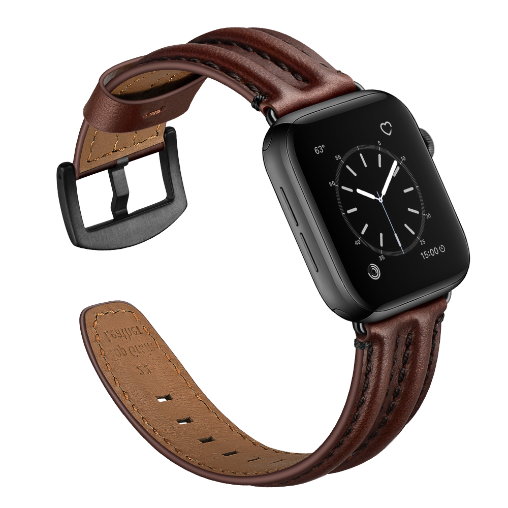 Dây Da Bò Sinewy dành cho Apple Watch Size 38mm / 40mm