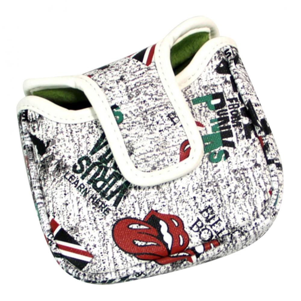 Golf Putter Head Cover Golf Mallet Headcover Protector Square Sleeve
