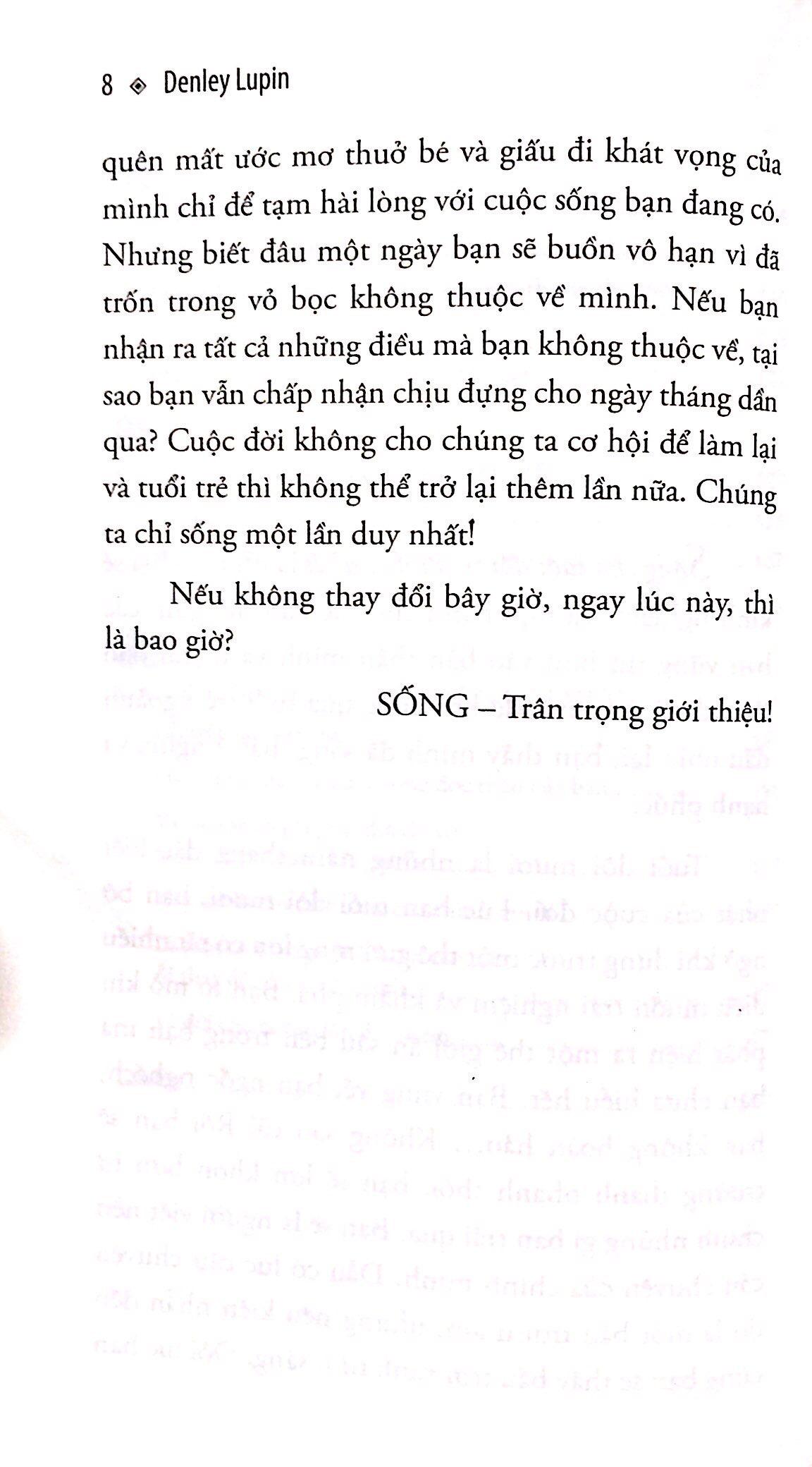 Sống Cho Tuổi Đôi Mươi Duy Nhất
