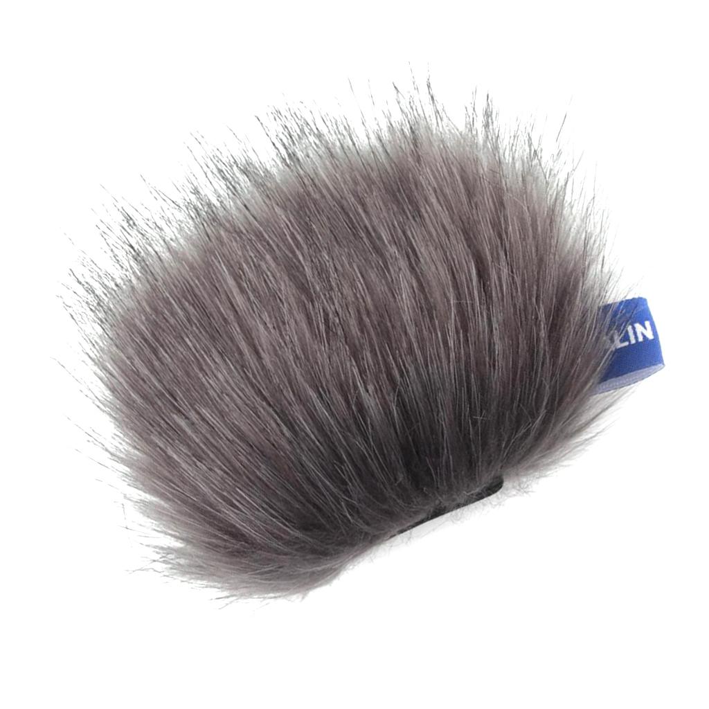 Milageto Ngoài Trời Mic Lông Kính Chắn Gió Bịt Dành Cho Máy Ghi Âm Tascam DR-05 Micro Stereo