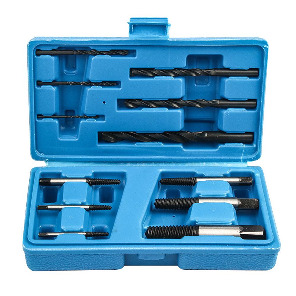 12Pcs Bolt Removal Tool Set Manual Screw Remover Rust Screw Broken Screws Stuck Screw Extractor Kit