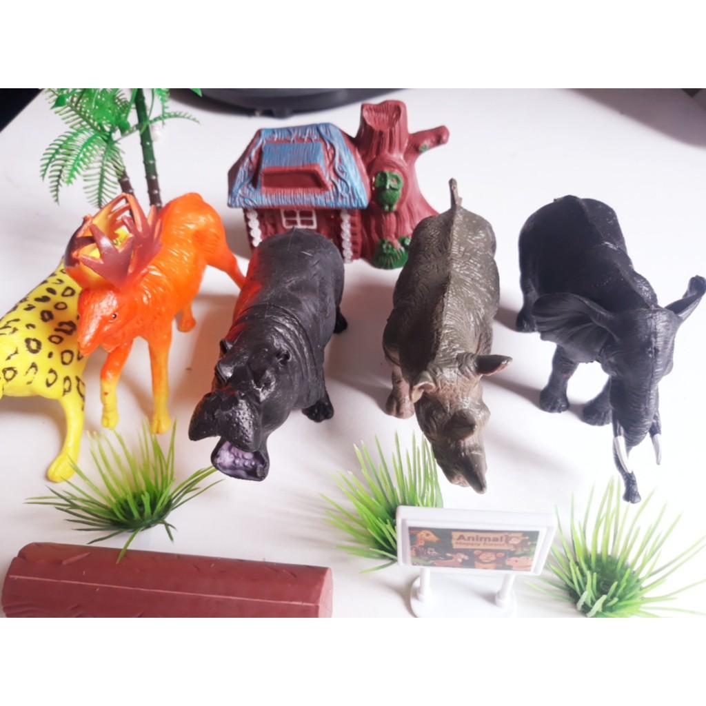 Đồ chơi mô phỏng các con vật, con thú bằng nhựa cao cấp cho bé tìm hiểu thế giới xung quanh động vật