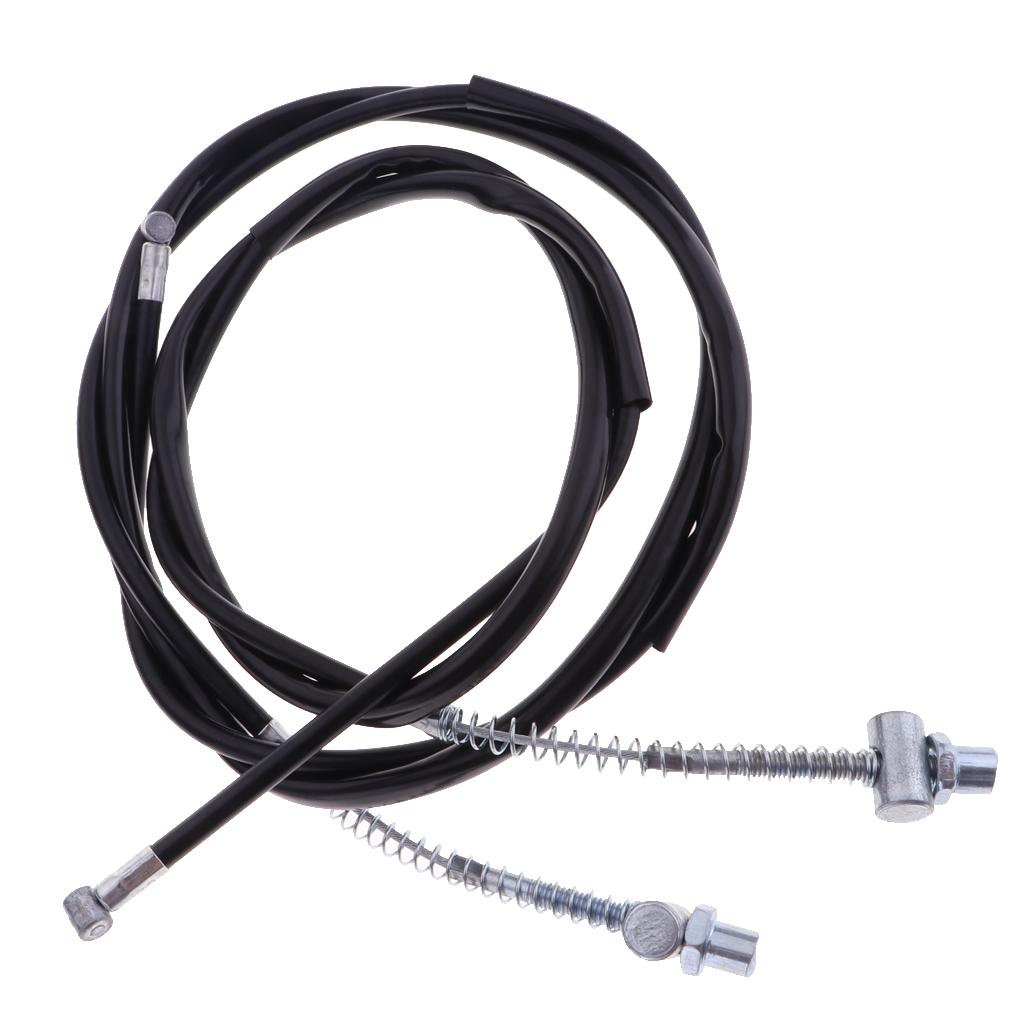 2 Pair Durbale Motorcycle Front & Rear Brake Line Brake Cable for Yamaha PW50