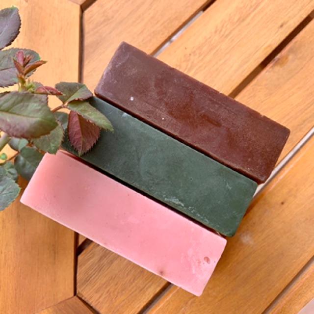 Combo xà bông bồ hòn dược liệu handmade tự nhiên 100% hsd 18 tháng