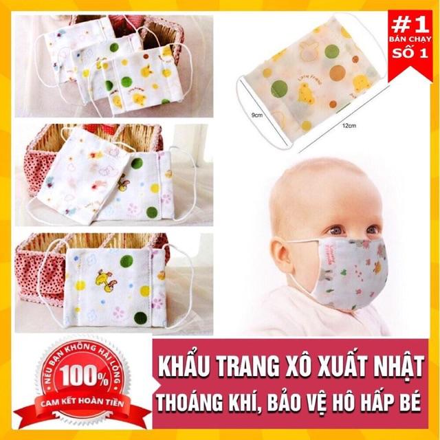 Khẩu trang vải cho bé