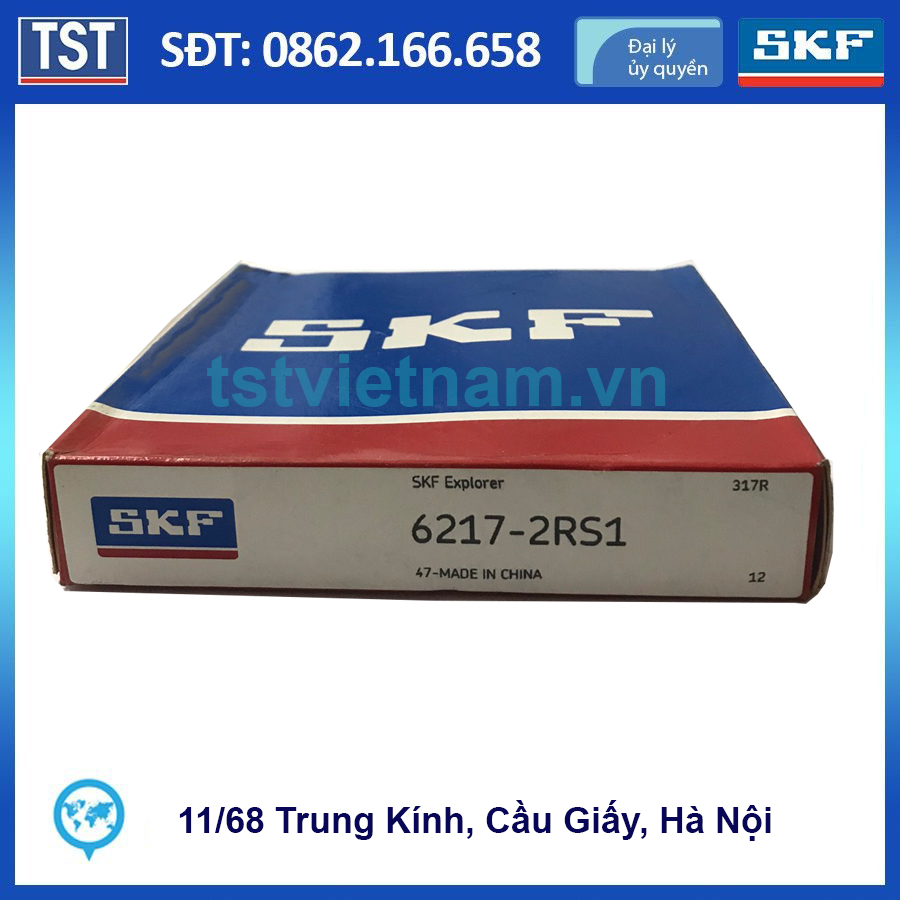 Vòng bi bạc đạn SKF 6217-2RS1