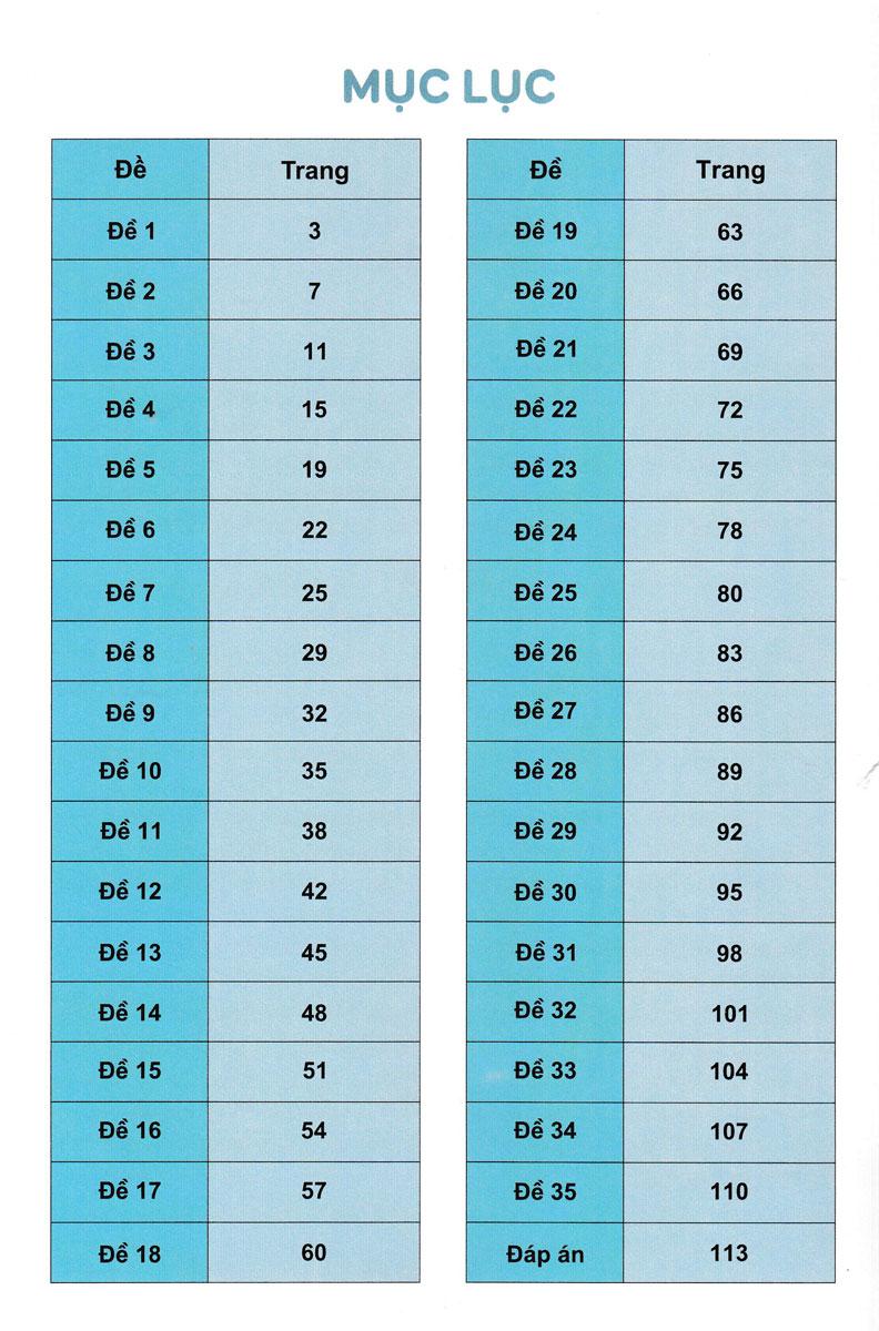 Sách - 35 Đề Ôn Luyện Tiếng Việt 3