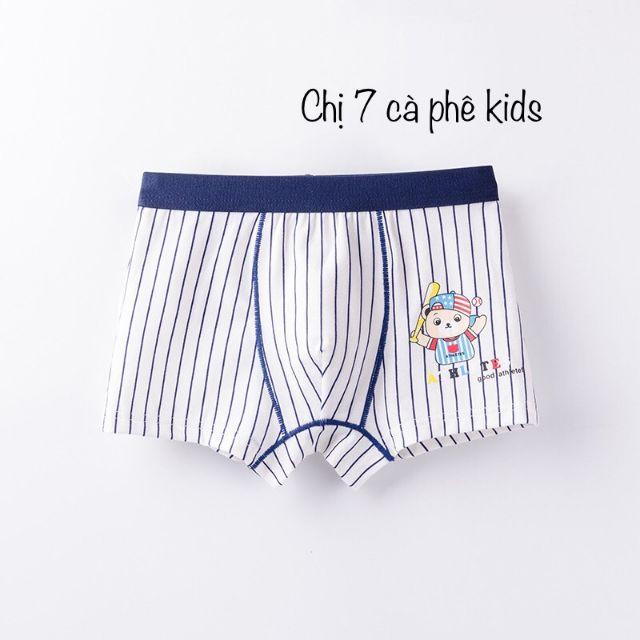Combo 5 quần sip bé trai - quần lót bé trai dạng đùi cao cấp
