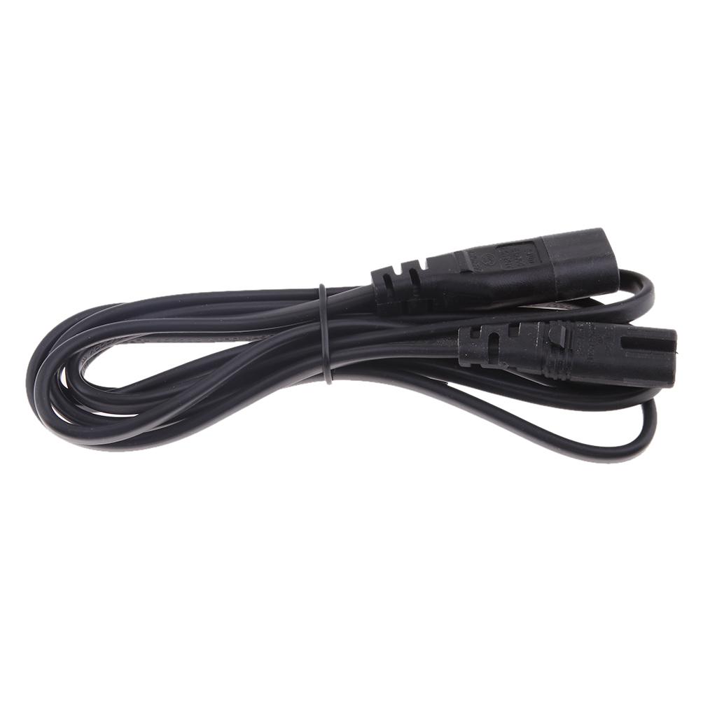 IEC 320 C8 Nam Để C7 Nữ Bộ Chuyển Đổi Nối Dài PDU Dẫn Nguồn 6Ft