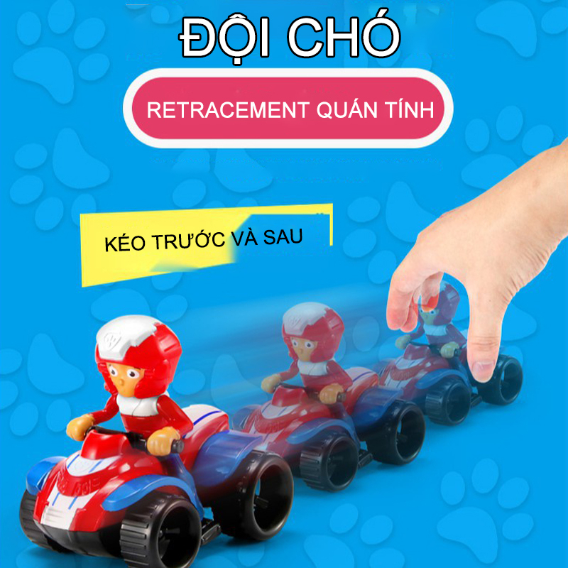 9 Chiếc Claw Patrol Bộ Đồ Chơi Xe Hơi Xe Chó Cứu Hộ Dog Series Đồ Chơi Quà Tặng Cho Trẻ Em