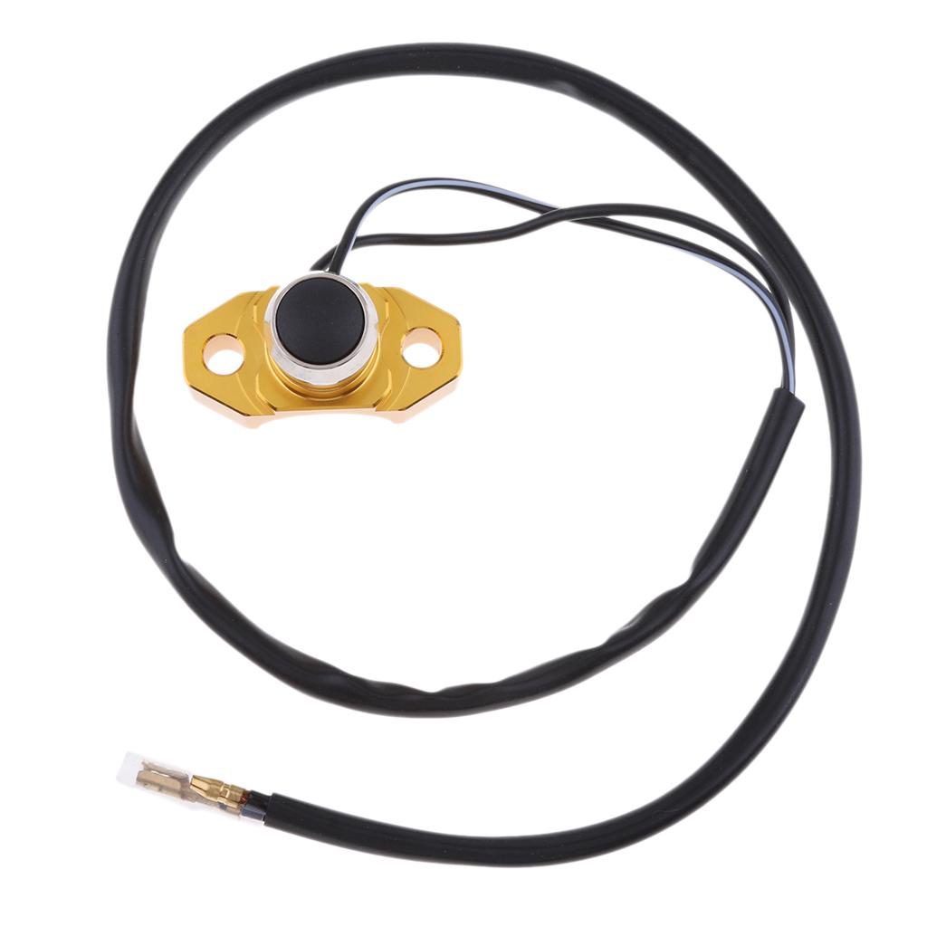 CNC Motorcycle Engine Stop Start Kill Switch Button for Pit Bike