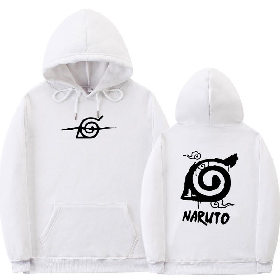 Áo Hoodie Nam Nữ Nỉ Ngoại Nam Nữ anime dấu ấn Naruto, Áo khoác thu đông vải dày, Anam Store