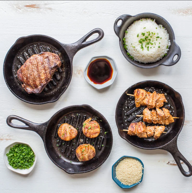 Lodge - Chảo gang nướng - 16.51cm