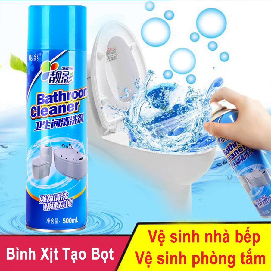 Bình xịt bọt tuyết tẩy nấm mốc, vệ sinh phòng tắm, vách kính