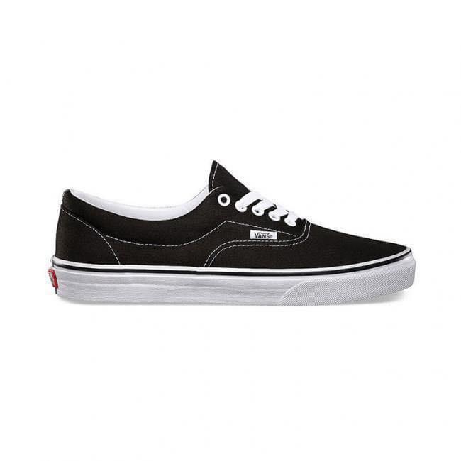 Giày Sneaker Unisex màu đen cổ điển - Unisex Vans Era Classic Black / White - VN000EWZBLK