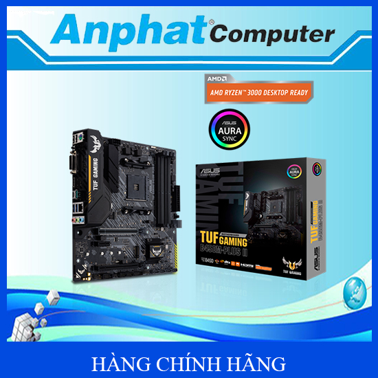 Bo mạch chủ Main ASUS TUF GAMING B450M-PLUS II Socket AMD AM4 - Hàng Chính Hãng