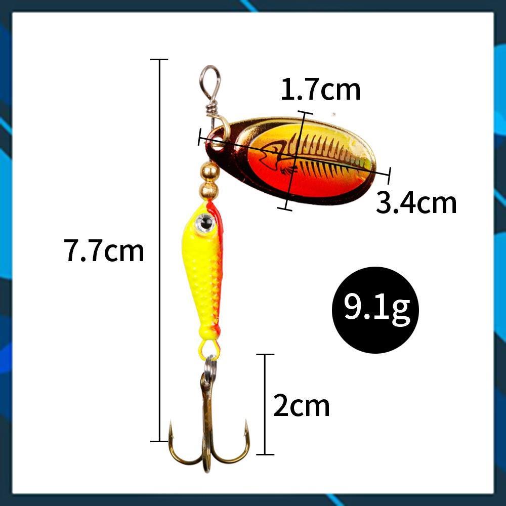 Mồi Câu Cá Lóc _ Mồi Câu Lure Spinner Chuyên Đồ Câu Lure Dài 5,5cm nặng 9gam _ mồi câu cá lóc_ Lure _16