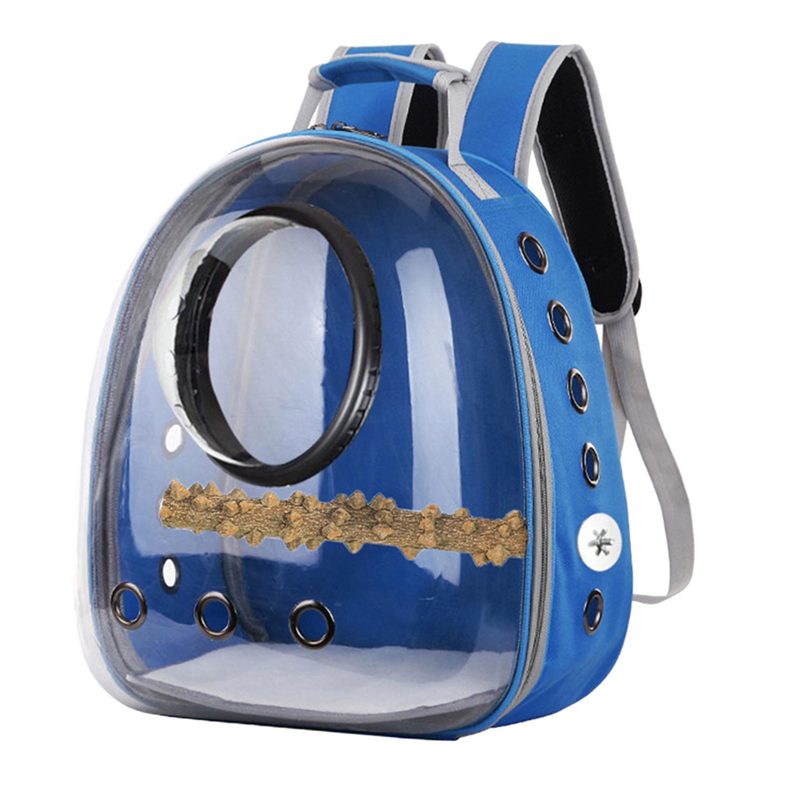 Bird Carrier Pet Parrot Travel Breathable Backpack