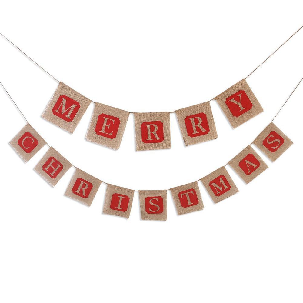 Dây trang trí treo tường phong cách Giáng sinh ấm áp