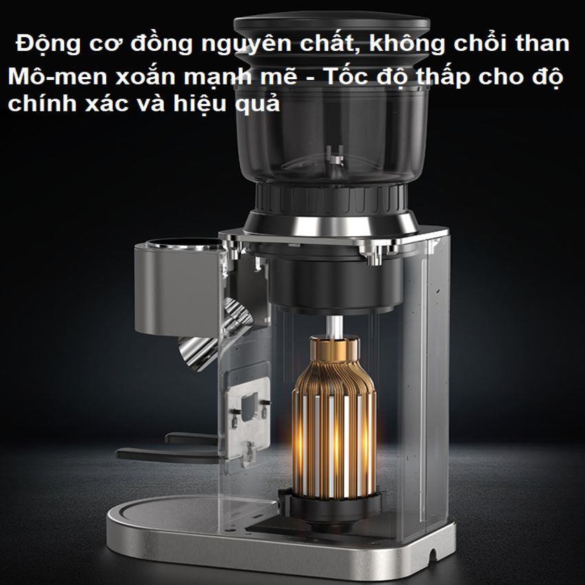 Máy xay hạt cà phê Espresso chuyên nghiệp thương hiệu Mỹ cao cấp HiBREW G7 - Công suất 150W - Hàng nhập khẩu