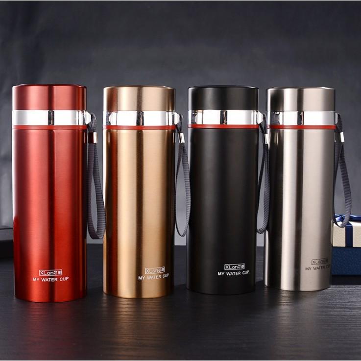 Bình Giữ Nhiệt, Ly Giữ Nhiệt Inox Không Gỉ Dung Tích 1000ml Sang Trọng