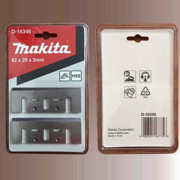 Bộ Lưỡi Bào Makita HSS 82mm D-16346