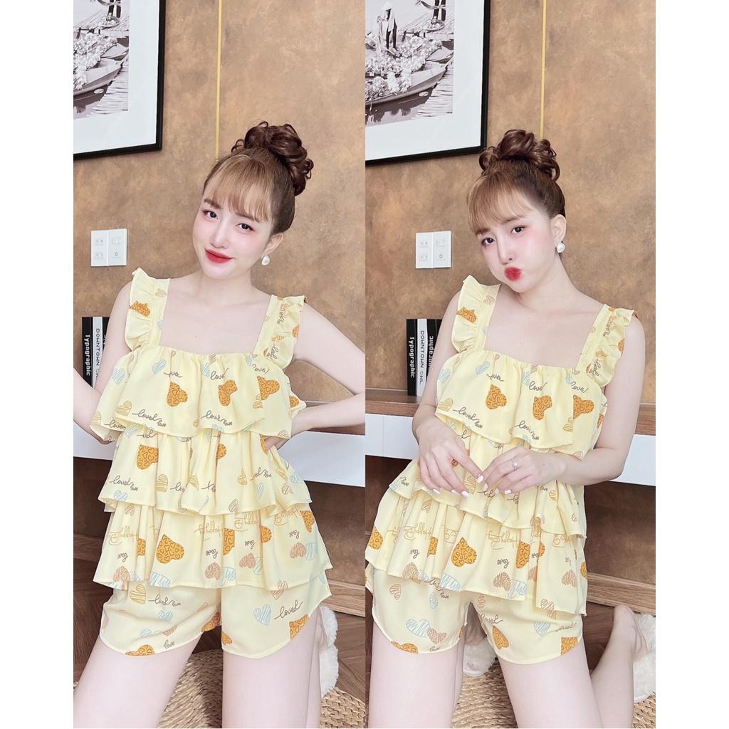 Đồ ngủ sexy nữ, đồ ngủ nữ hai dây sexy gợi cảm chất latin bigsize dưới 65kg