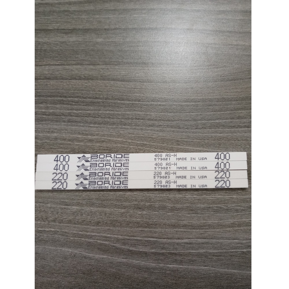 Combo 4pcs Đá đánh bóng Boride AS-H kích thước 1/8 X 1/4 X 6