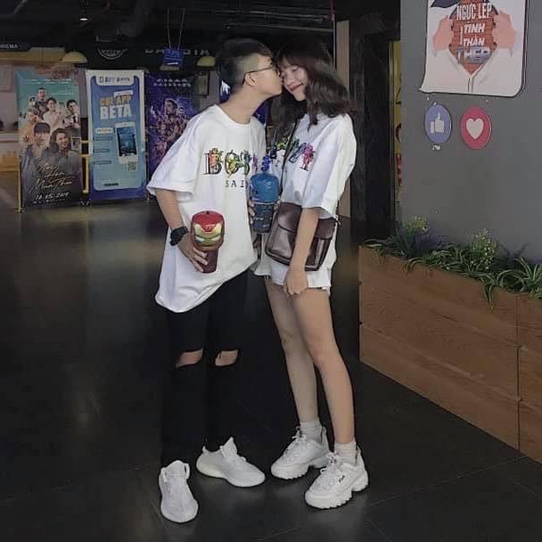 Áo thun bobui thiên thần unisex