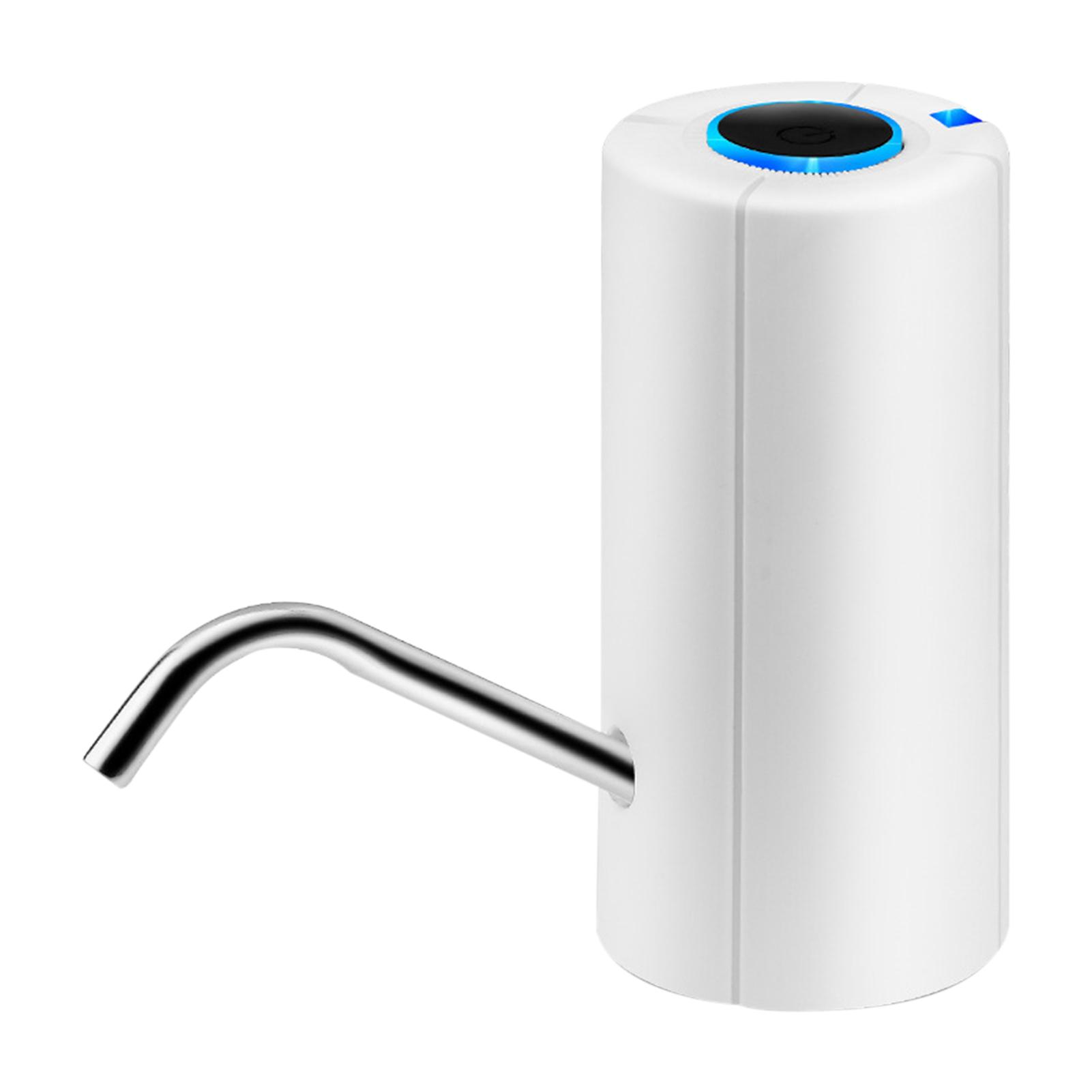 Máy bơm hút bình nước, dạng vòi tự động, chất liệu nhựa ABS bền chắc, sạc USB