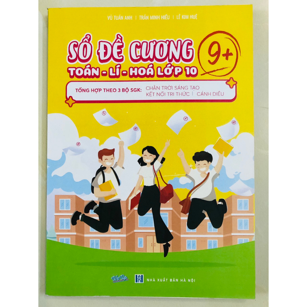 Sách - Sổ tay đề cương toán lí hóa lớp 10