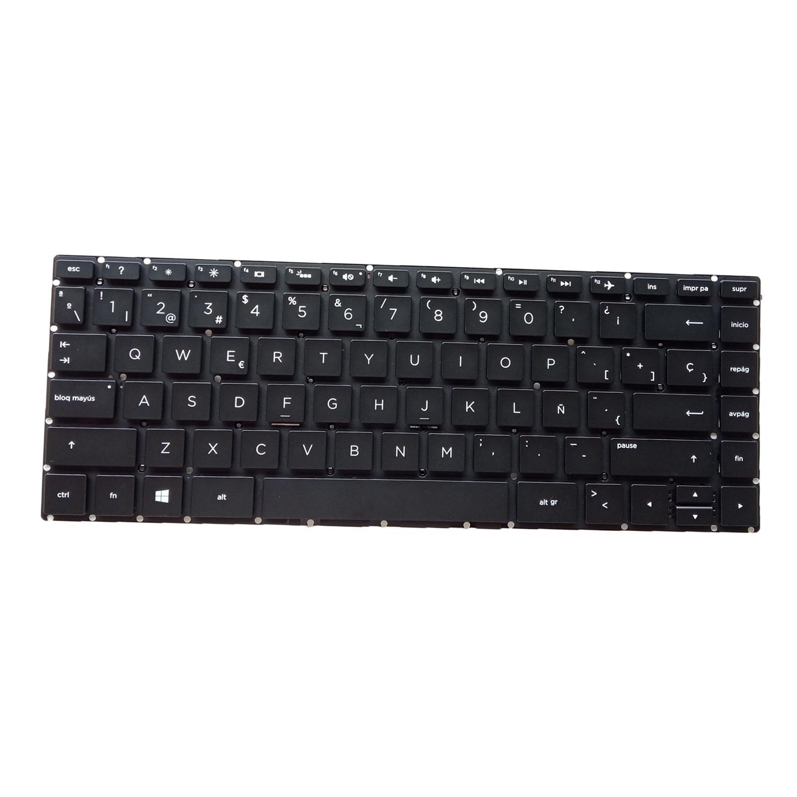 Laptop Keyboard Replacement Spanish for 14-Bk Tpn-W125