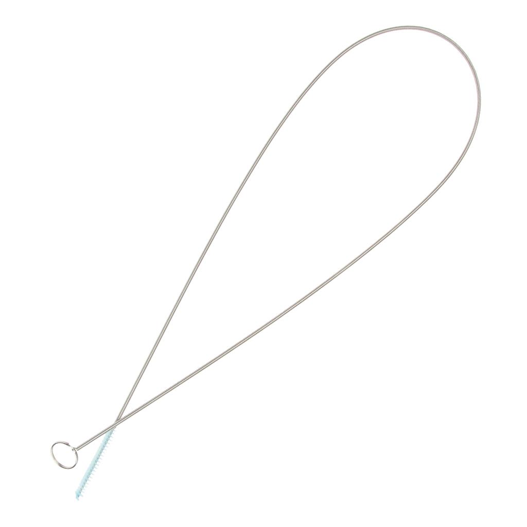 Folding Hydration Pack Hose Brush Water Bag Tube Spring Scrub Pipe Cleaner