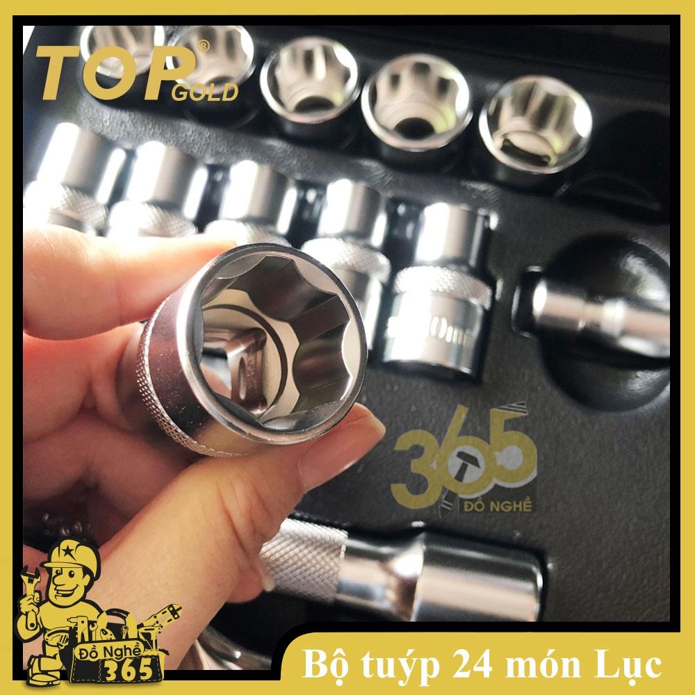 Bộ tuýp 24 chi tiết (8-32mm) cao cấp TOP GOLD