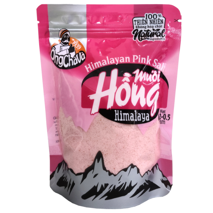 Muối Hồng Himalaya 325gr (size 0.2mm-0.5mm)