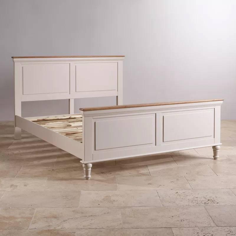 Giường đơn Shay gỗ sồi